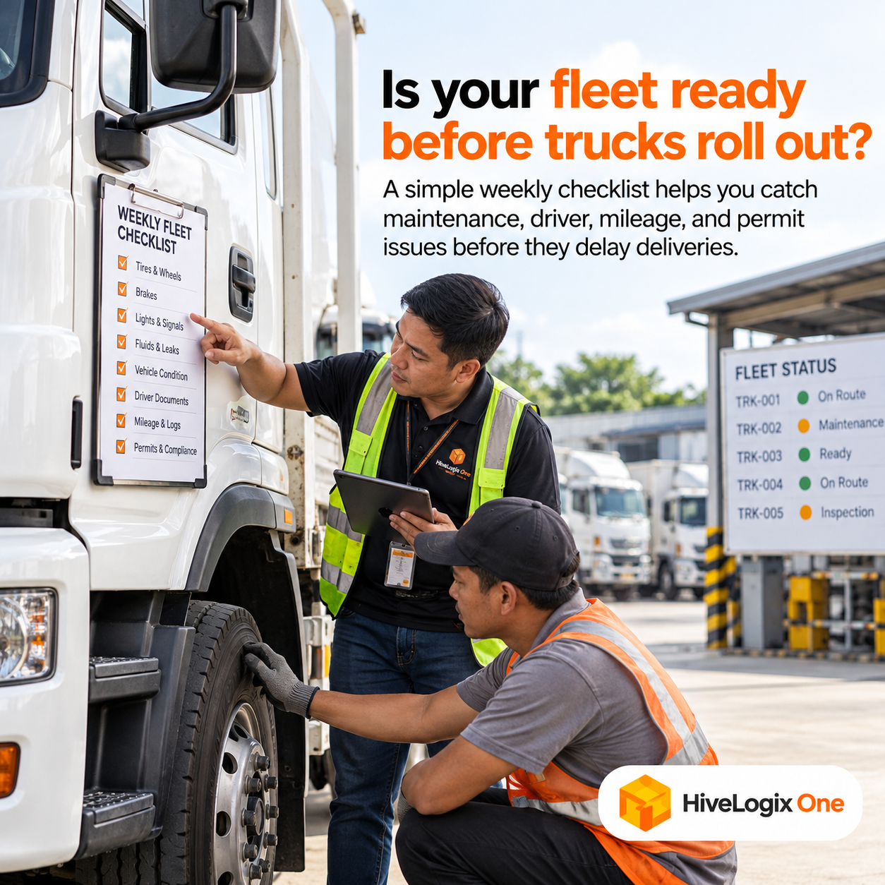 Fleet Management for Trucking Business: A Weekly Checklist